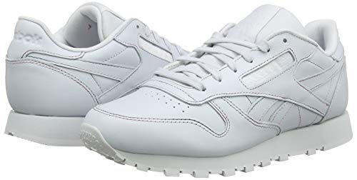 Image of Reebok Women's Cl Lthr Gymnastics Shoes, White (Space Dye /Spirit White Space Dye /Spirit White), 3 UK