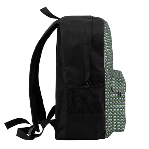 Mochila para adulto resistente al agua con estampado de balón miniatura 5