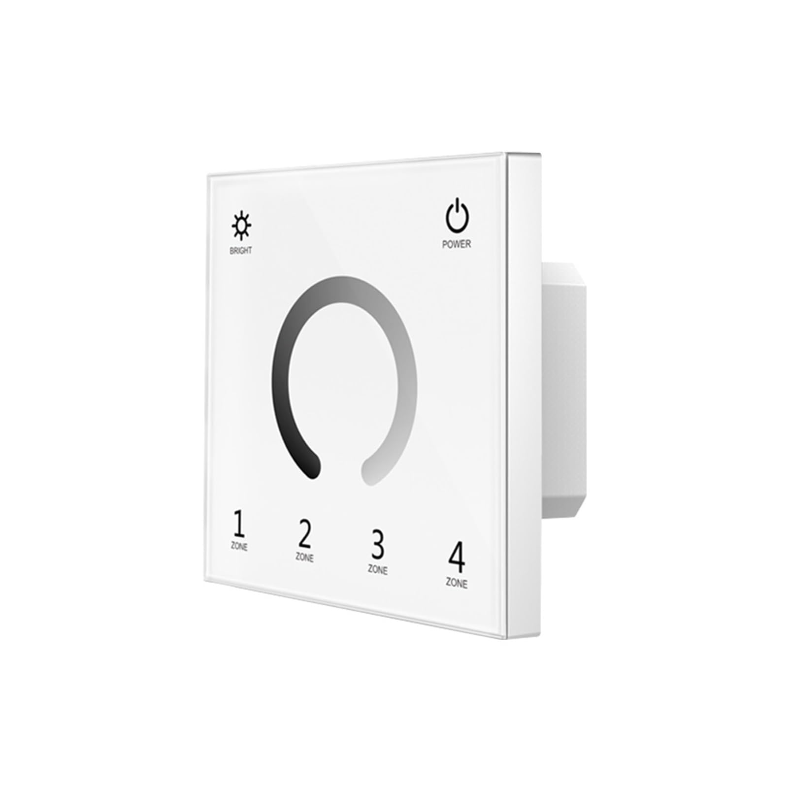 Dimmer PWM LED 2.4G 4 zone/Telecomando DC12-24V Regolazione della luminosità della striscia luminosa LED(LSD-T11 Only)