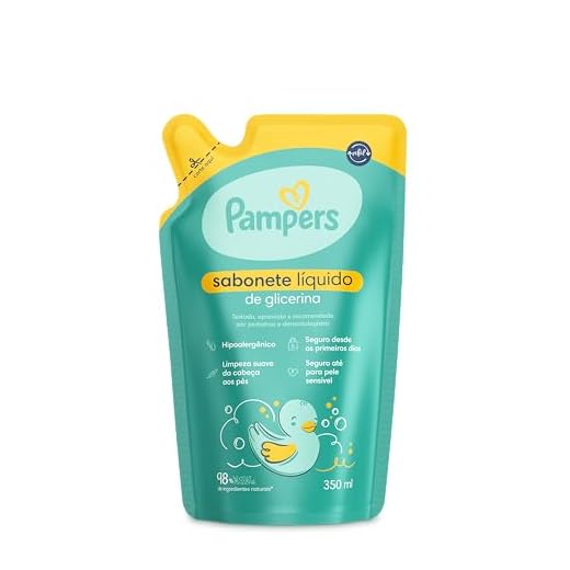 PAMPERS REFIL SABONETE LÍQUIDO GLICERINA 350ml