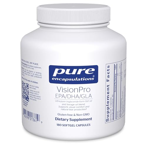 Pure Encapsulations VisionPro EPA/DHA/GLA Supplement