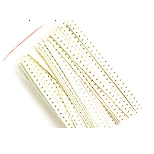 0603 Resistencias SMD 10R-910 1% 80valoresX25 Piezas = 2000 Piezas Kit Surtido de resistencias