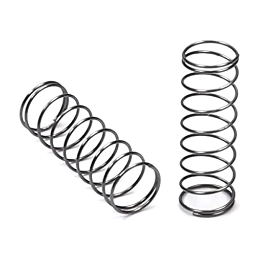 Yinpecly Compressed Spring,Spring Steel Small Coiled Extension Spring for Ball Pen Wire Dia 0.3mm OD 5mm Length 15mm 10Pcs