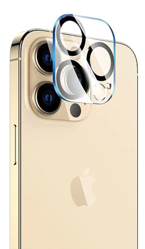 Movilear Protector de Lentes Camara para Apple iPhone 13 Pro 5G / 13 Pro Max 5G, Cristal Templado, Cobertura Total para Lente Trasera PTLE