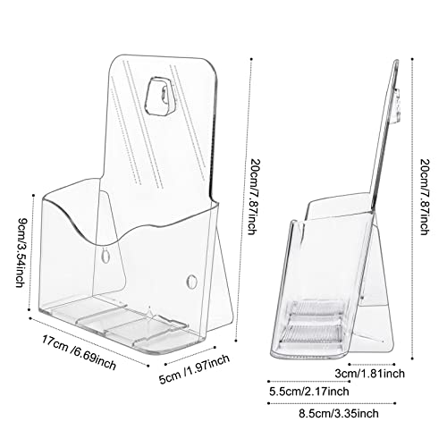 Srvnpioy Porta Brochure in Acrilico, formato A5