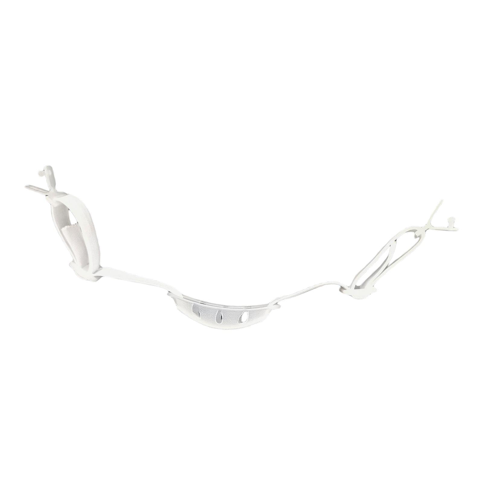 kowaku Adults Unisex Helmet Chin Strap Accessories Polyester Chin Band Hard Hat Chinstrap for Construction Skiing, White