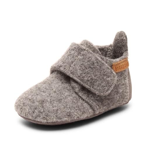Bisgaard Unisex Kinder Baby Wool Niedrige Hausschuhe, Grau, 23 EU