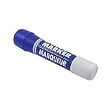 JAM Paper Team Spirit Window Markers - Washable Ink for Car/Home Windows - Blue - Sold Individually