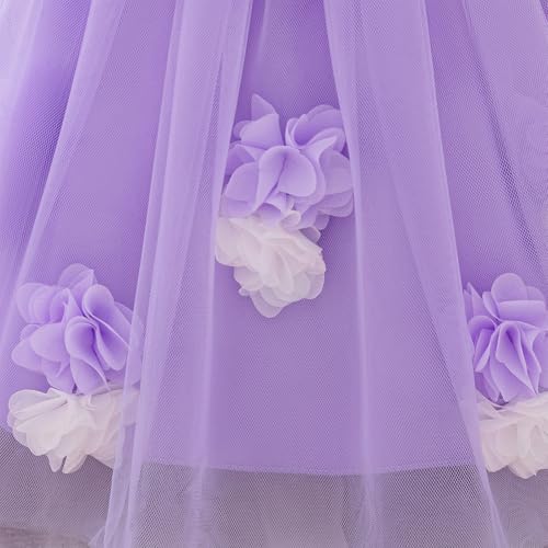 Toddler Flower Girl Dress Formal Wedding Pageant Party Gown Cold Shoulder Tulle Tutu Dress Princess Birthday Dresses4