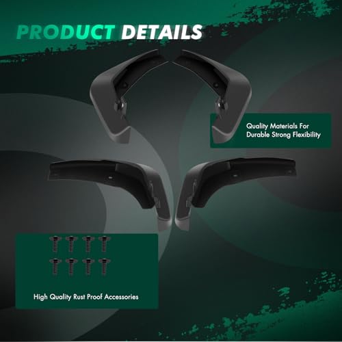 Image of SCITOO Mud Flaps Fit for Mazda 6 2013-2019