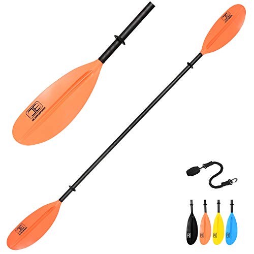 OCEANBROAD Kayak Paddle 230CM/90.5 Inches Premium Carbon Shaft Kayaking