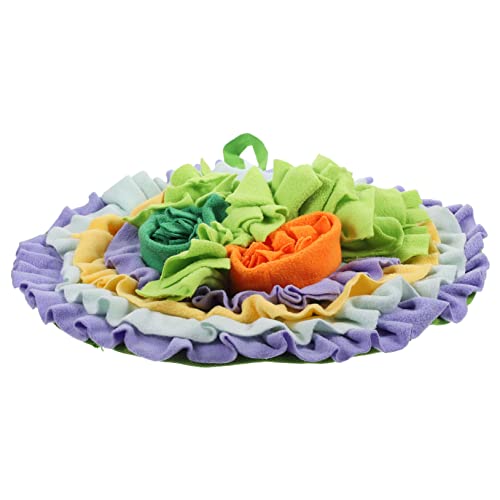 SEWACC ウサギ 餌やり マット ネズミ おもちゃ ウサギ 給餌器 犬 マット ウサギ小屋 豚 給餌器 ボウル ウサギ スナッフル マット 餌探し マット ウサギ用 おやつ インタラクティブ