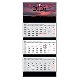 Generisch Calendario 2022, da parete, 3 mesi per pagina (ovest)...