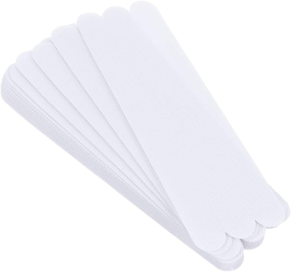 Alipis 48pcs Non- Bathroom Stickers Strips for Shower Safety Bathing Safety Flooring Easy to Install Prevent Slipping Bathtubs Pools and Corridors
