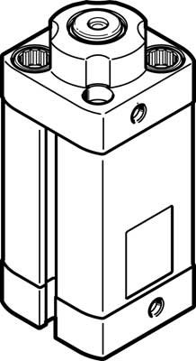 FESTO 576085 DFSP-20-15-DF-PA STOPPER CYLINDER - SUPPLIED IN PACK OF 1