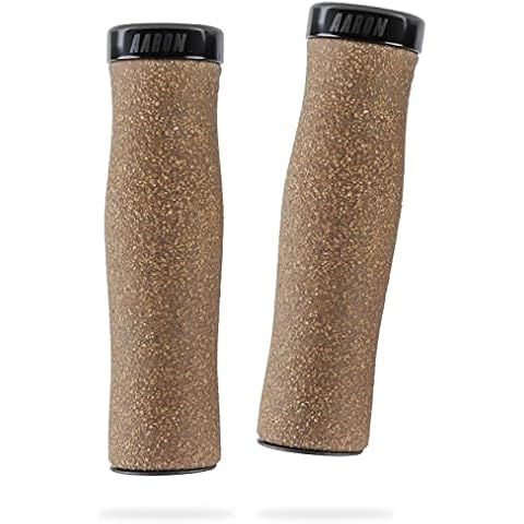 AARON Bio Fahrradgriffe Kork mit angepasster Textur Cover