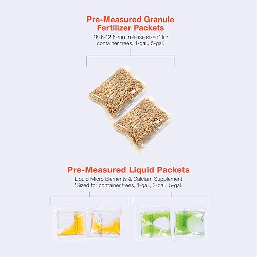 Kit fertilizante 3 en 1 para cítricos con granulado y líquido miniatura 4
