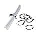 Produktbild APS Serviettenringe, 6er Set, verchromter Metallring für Servietten, Serviettenhalter, 4,5 x 6,5 cm, Höhe 1,2 cm