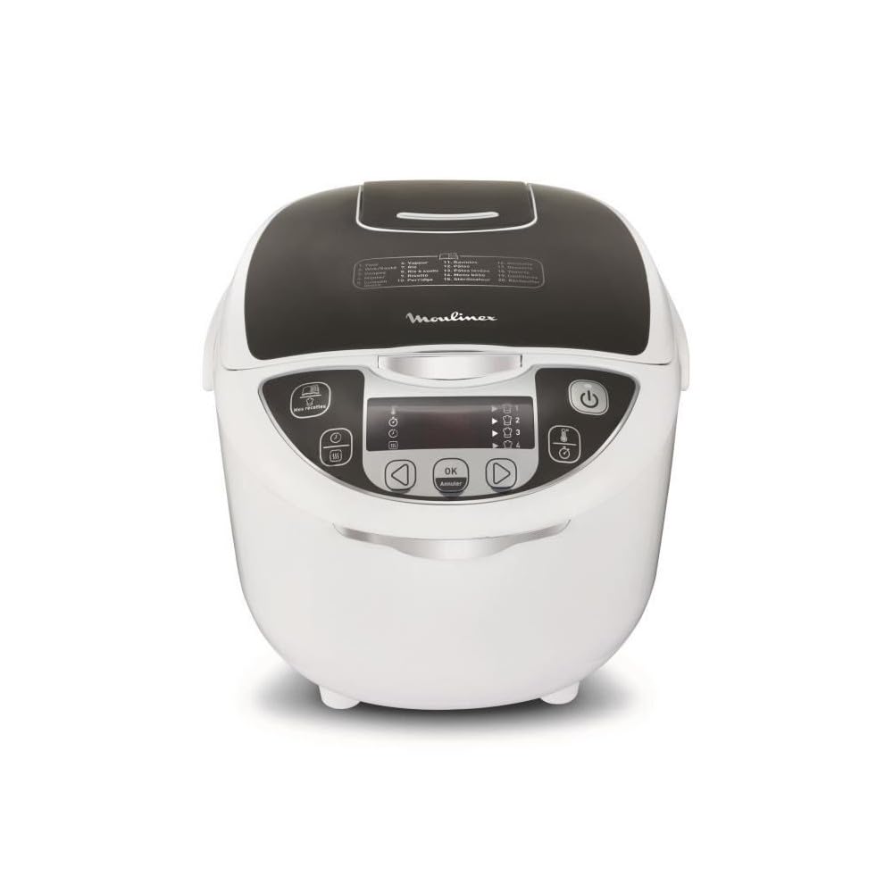 Moulinex MK708E10 - Multicooker 15 in 1, colore: Bianco