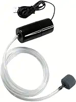 Bomba de Ar, Aquário USB Portátil com Filtro - Oxigenador Silencioso para Aquários de Peixes, Tanque Doméstico e Pesca ao Ar Livre