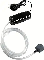 Bomba de Ar, Aquário USB Portátil com Filtro - Oxigenador Silencioso para Aquários de Peixes, Tanque Doméstico e Pesca ao Ar Livre