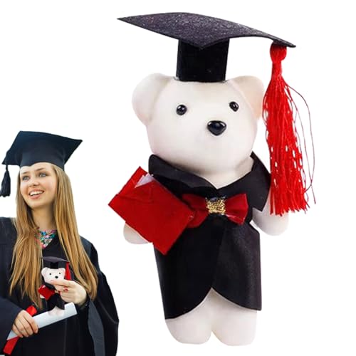 Generico Graduation Bear,Oso de peluche para graduación 2025 | Peluche Animal Para Posición Sentada Con Espacio Autógrafo Regalo Recuerdo Especial Para Maestros Y Estudiantes Generico Graduation Bear,Oso de peluche para graduación 2025 | Peluche Animal Para Posición Sentada Con Espacio Autógrafo Regalo Recuerdo Especial Para Maestros Y Estudiantes