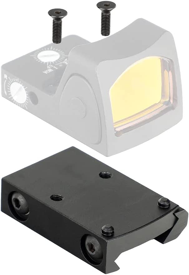 SPINA OPTICSRuggedized Miniature S-FR Red Dot Reflex Low Picatinny Rail Mount/Mounting Plate/Adapter for S-FR and SRO