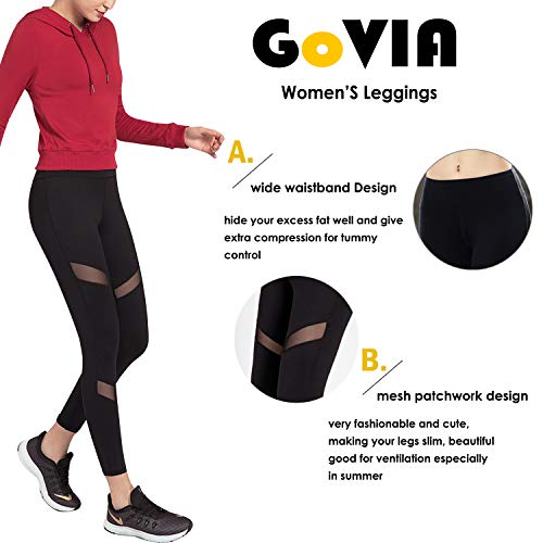 GoVIA 4106 Sportlegging voor dames, met zak, sportbroek voor yoga en fitness - Image 7