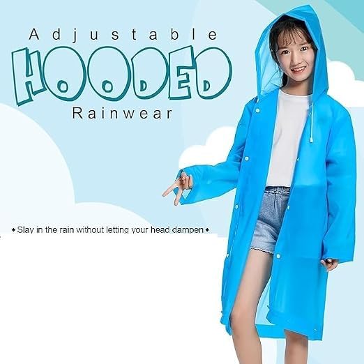 Image of VKG Boys & Girls 100% waterproof Unisex Rainwear /Raincoat for kids PO1
