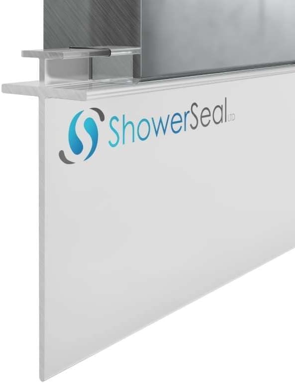 T PROFILE CHANNEL SHOWER SEAL FOR FRAMED SCREENS STRAIGHT FOLDING IN 7 WIDTHS RUBBER FLEXIBLE SEAL (Top T width 9mm)