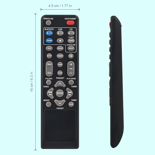 Télécommande Sharp XL-HF102B perdue ? Retrouvez le contrôle - 2