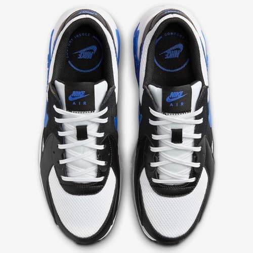 nike air max excee white black royal
