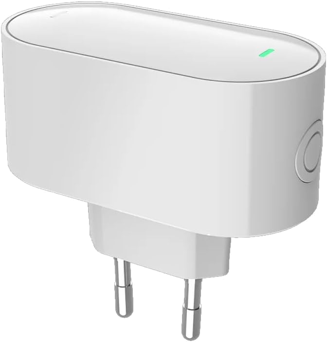 Zigbee Smart Plug Gateway Hub | Smart Home Zigbee Bridge | Works with Zigbee Sensors, Bulbs & Switches | Wireless Automation Hub | EU Plug