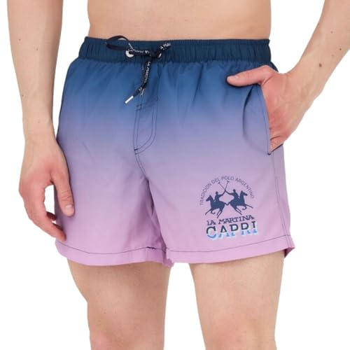 Boxer de bain pour homme multicolore La Martina idéal pour la plage
