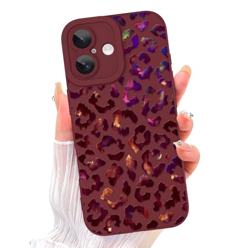 Image of ZIYE for iPhone 17 Case Gradient Leopard Pattern Phone Case