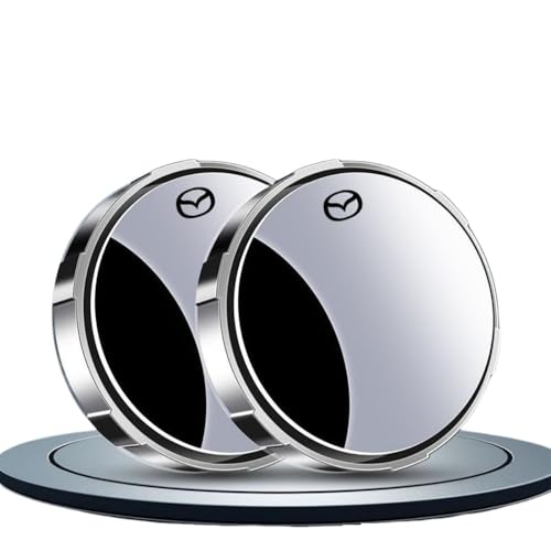 FEIHUAJIANIAN 2 Piezas Espejo Retrovisor de Punto Ciego para Mazda atenza mk3 2014-2019, Retrovisores de Ángulo Muerto Convexo Gran Angular Espejo Auxiliar Autopartes