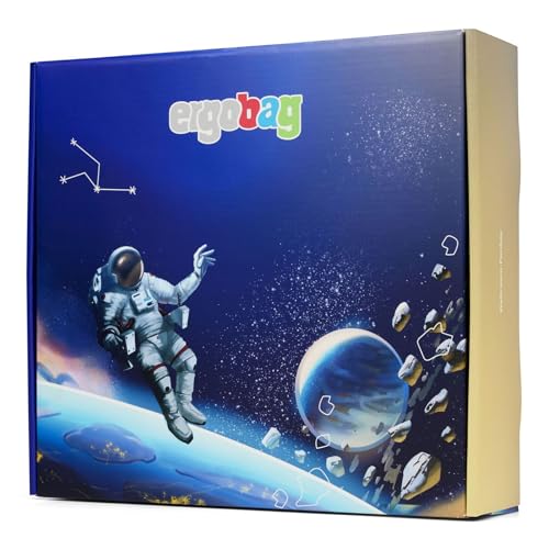 Bouteille d'eau ergobag Fan Box Weltraum pour accompagner l'école et le sport