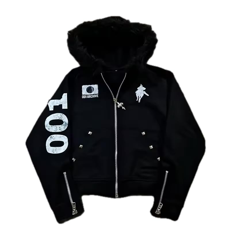 Veste zippée avec bordure en fourrure 100 Archive contre le froid glacial