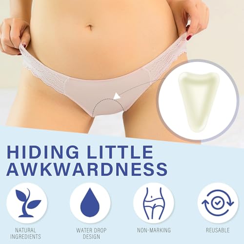Image of Camel Toe Concealer, 4Pcs Reusable and Waterproof Camel Toe Cover, Seamless Camel Toe Hider, Underwear Guard for Women
