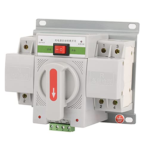 Mini Disyuntor Cryfokt 220V para Energía Solar Residencial y Respaldo Automático EPS