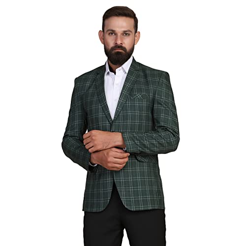Image of TAHVO Grey Notched Lapel Blazer with Hanky
