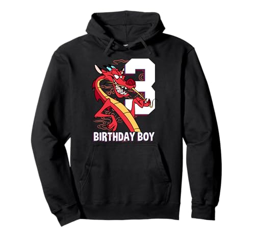 Sweat Mulan Disney garçon 3 ans sweat-shirt capuche Mushu