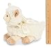 Bearington Baby Sweet Alma Plush Stuffed Animal Llama with Rattle, 6 inches - Stuffed Animal Rattle Toy