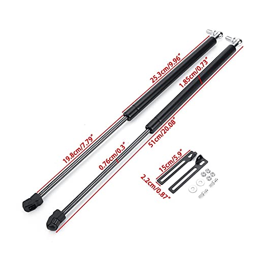 Auto accessoires Gasveren Motorkap Voor Suzuki Voor Grand Vitara 2012 2013 2014 2015 2016 2017 2018 2 Stuks Auto Front… - Image 5