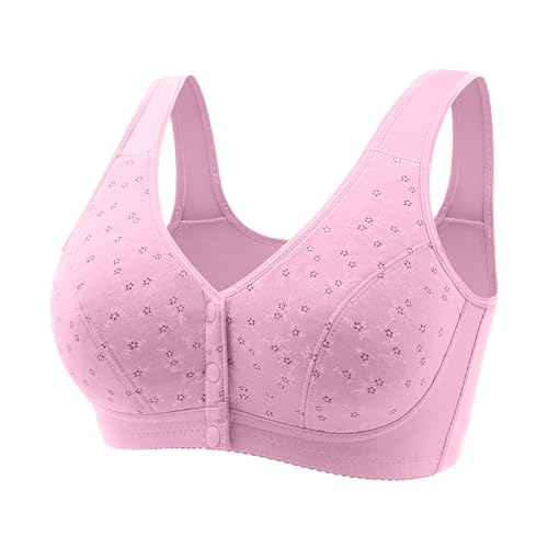 Nuoke Sujetador Reductor, Cierre Delantero Sujetador, Sujetadores sin Aros, Ropa de Deporte Mujer, Sujetadores Bandeau, Bralette, Top Bandeau Mujer, Bralette, Push up, Push up