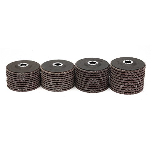 EsportsMJJ 10Pcs 5 Pulgadas 125mm 40/60/80/120 Grano Óxido De Aluminio Disco Lija Esmeril - #60