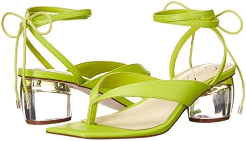 Jessica Simpson Women's Sitelli Ankle Wrap Sandal Heeled, Spring Green, 5 | Image 6