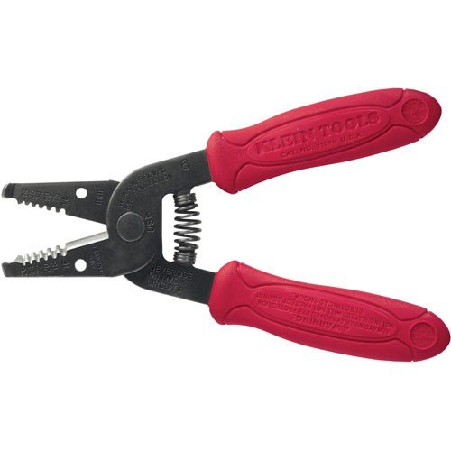 Klein 11046 WIRE STRIPPER-CUTTER, FLAT DESIGN FOR 16-26 AWG STRANDED WIR -2 pack