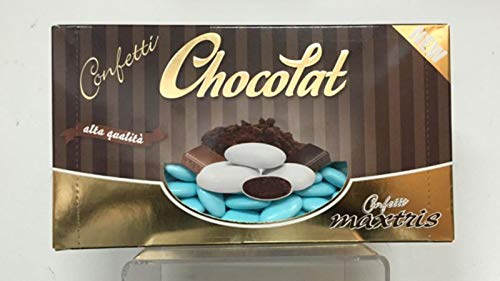 Confetto Cioccolato Fondente Classico Celeste