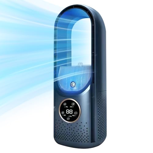 Dewppxi Rotorloser Ventilator Leise,Turmventilator mit 6 Modi und...